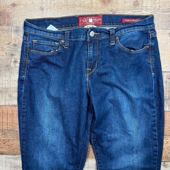 Women's Lucky Brand Sofia Boot Jeans Ankle Length size 8/29 - Picture 3 of 7